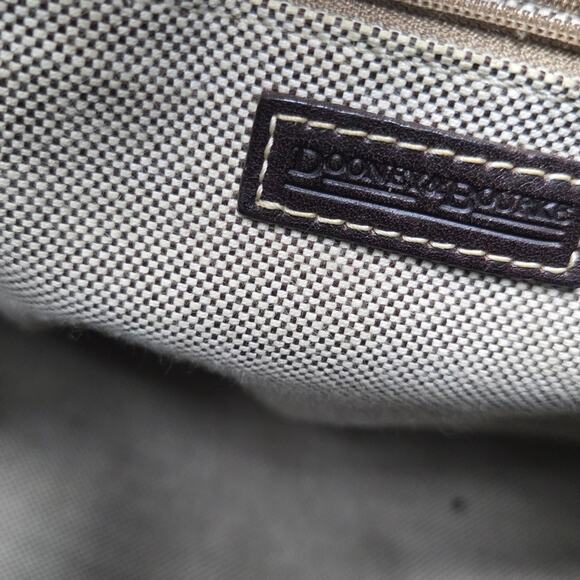Dooney & Bourke Tan and Brown Vintage Bag - Picture 12 of 13